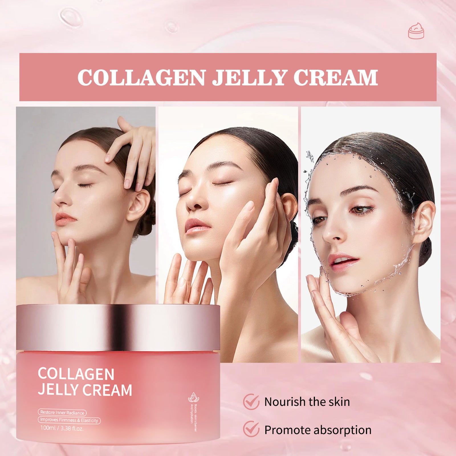 Niacinamide Hydrating Brightening Face Gel Cream