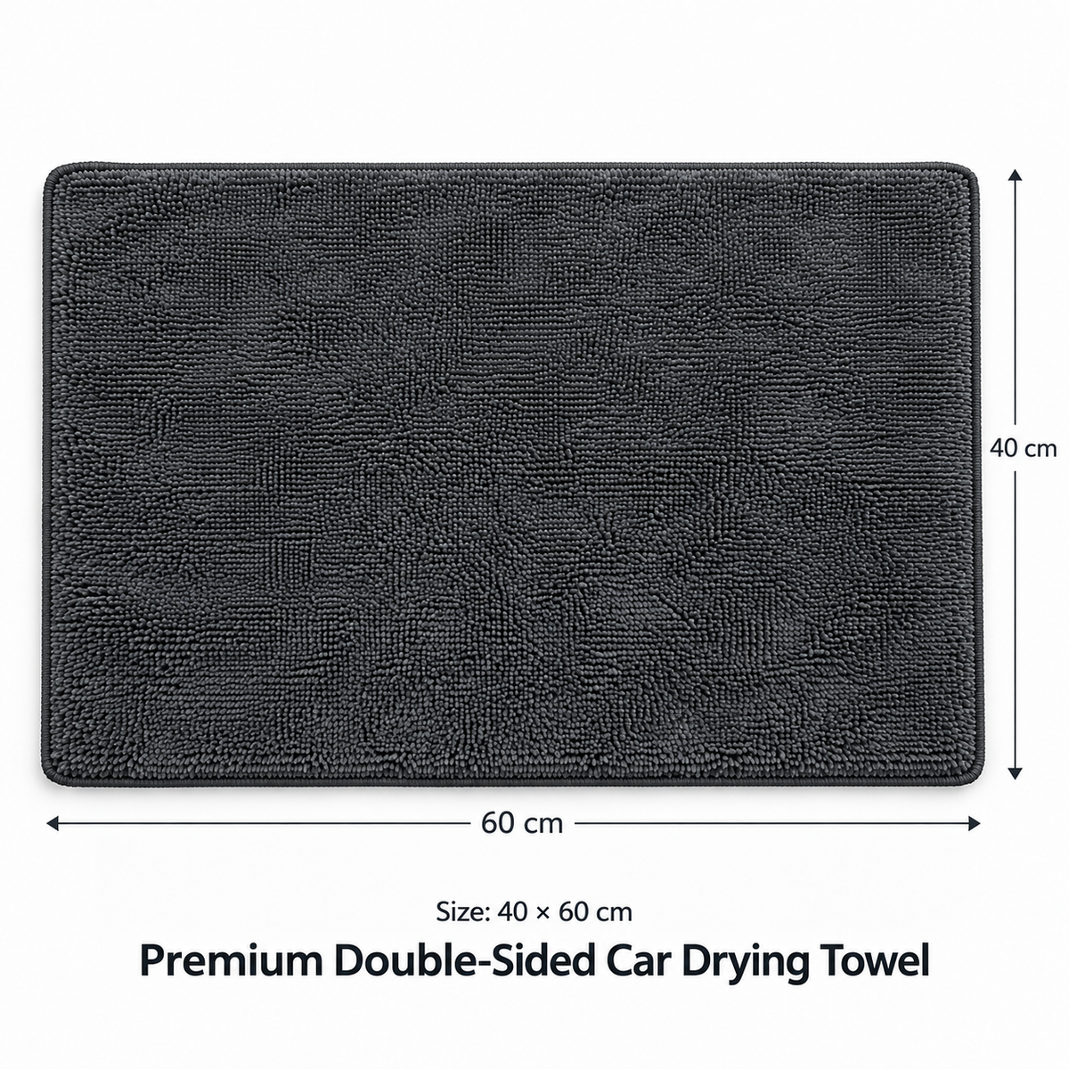 VANTRO™ Premium Double-Sided Car Drying Towel