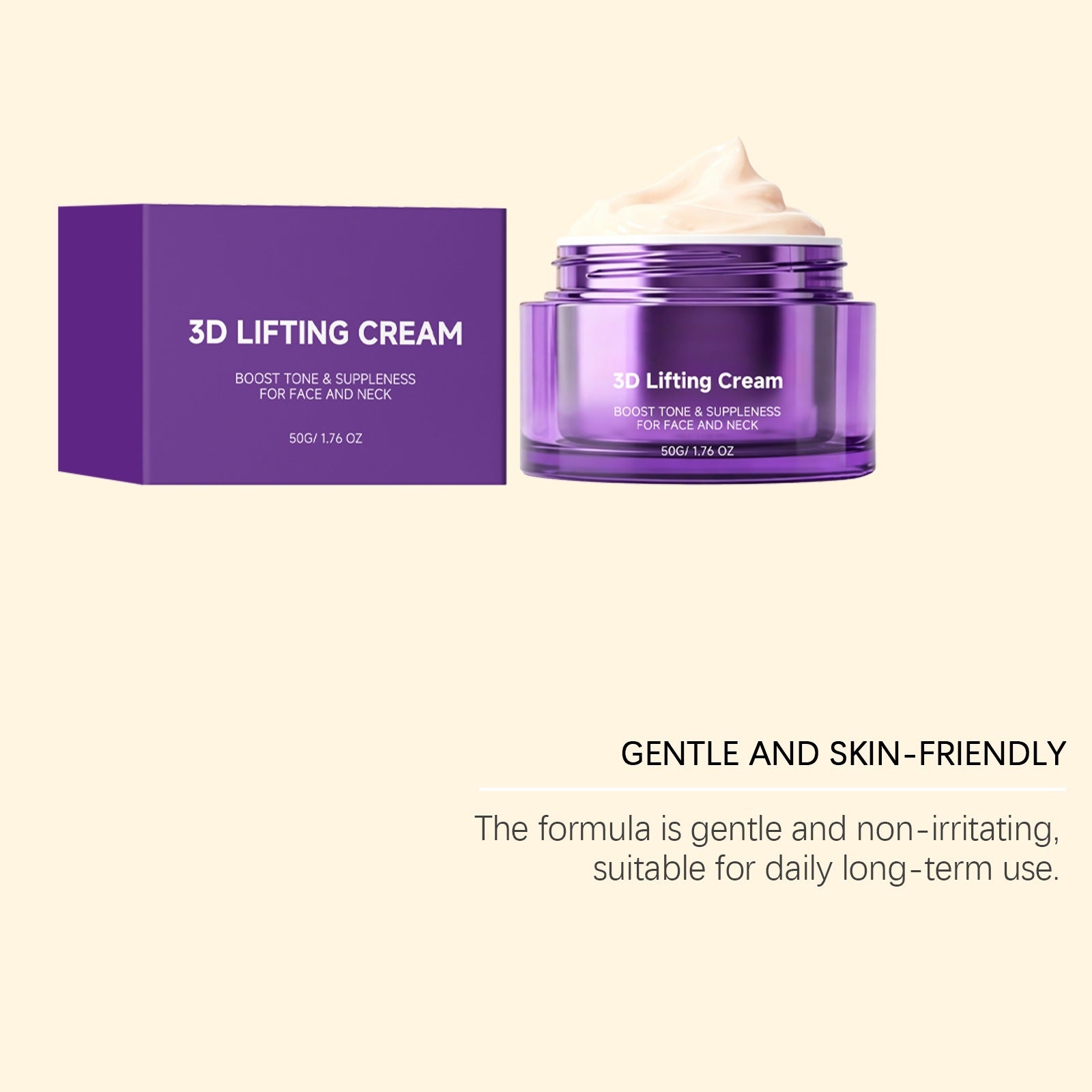 Mild Face and Neck Moisturizing Cream